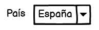 llista desplegable