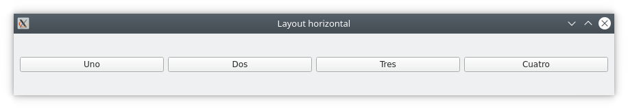Layout horitzontal