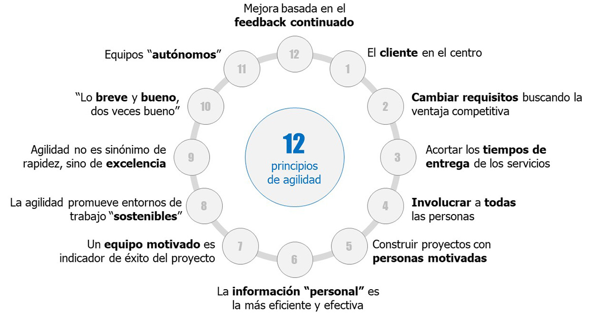 Els 12 principis de les metodologies àgils